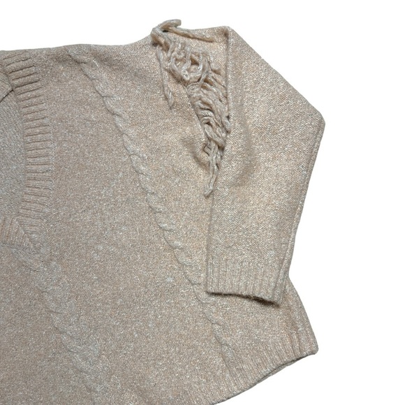 Tularosa x Revolve Lonestar V Neck Sweater in Peach Women’s US XS - Picture 4 of 9